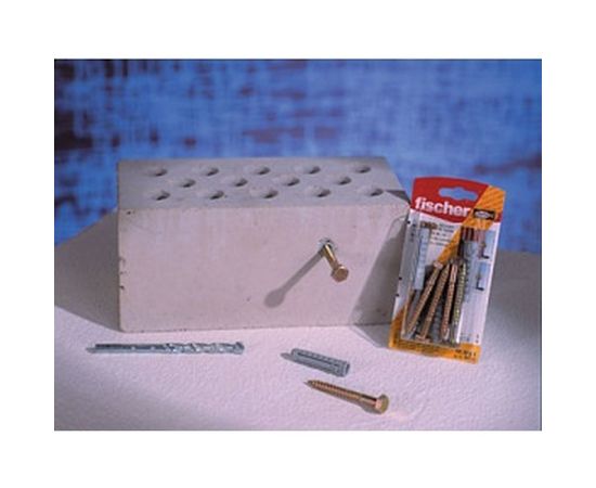 Дюбель для полнотелых материалов SX 8X40 Fischer 70008 – изображение 12