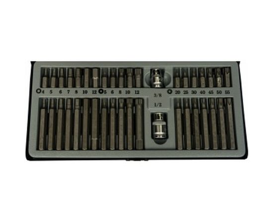 Набор бит шестигранных Torx FORCE 4401 1/2 3/8 – изображение 2