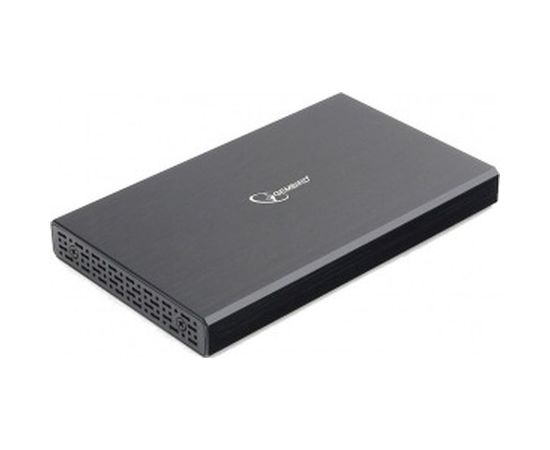 Внешний корпус Gembird 2.5" USB 3.0 SATA алюминий черный EE2-U3S-55 – изображение 2