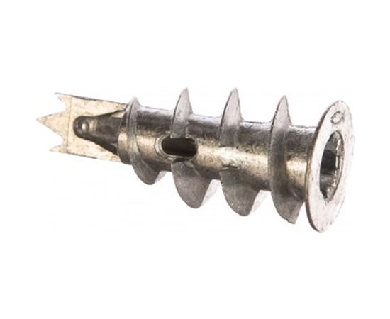 Металлический дюбель по гипсокартону Fischer GKM 100 шт 24556 – изображение 2