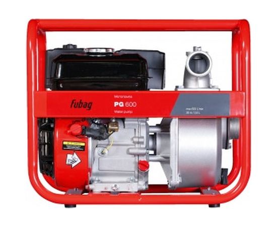 Бензиновая мотопомпа для чистой воды FUBAG PG 600 568713 – изображение 2