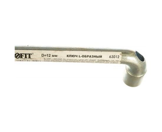 Торцевой L-образный ключ с отверстием, 12 мм FIT 63012 – изображение 2