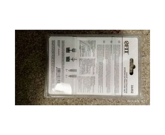 Набор двусторонних экстракторов, сталь S2, 4 штуки FIT IT Профи 36452 – изображение 3