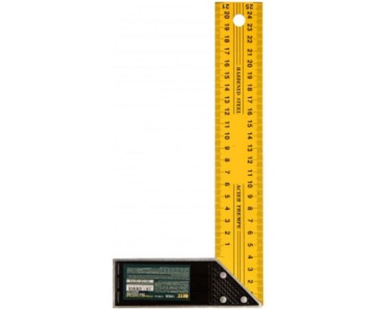 Металлический столярный угольник 250 мм FIT Профи 19425 – изображение 3