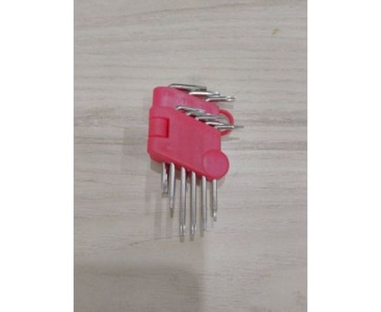 Ключи звездочки в пластиковом держателе, CrV, Т5-Т20, 8 шт. FIT IT 64001 – изображение 3