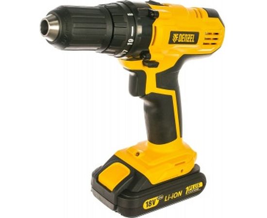 Аккумуляторная дрель-шуруповерт DENZEL CDL-IB-18-02 26113 – изображение 3