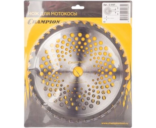 Нож с зубцами из твердого сплава (255х25.4 мм) Champion C5107 – изображение 3