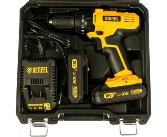 Аккумуляторная дрель-шуруповерт DENZEL CDL-IB-18-02 26113 – изображение 4