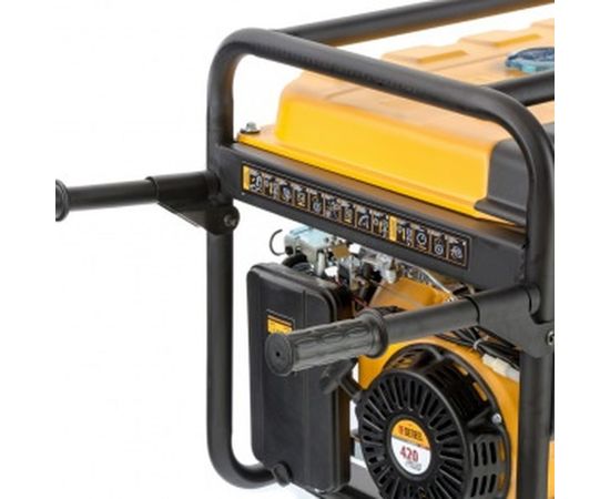 Комплект транспортировочный колеса и ручки для генераторов PS DENZEL 946725 – изображение 5