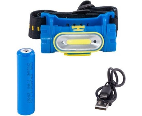 Налобный светодиодный аккумуляторный фонарь 5W COB, датчик движения, IP67, DolleX FIS-20 – изображение 5