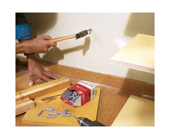 Дюбель для полнотелых материалов SX 8X40 Fischer 70008 – изображение 6