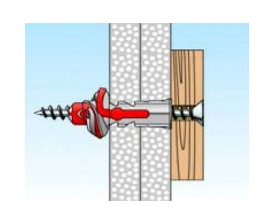 Дюбель с шурупом Fischer DUOPOWER 10X50 S 25 шт 555110 – изображение 6