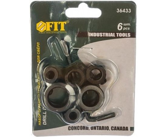 Стопперы для сверел 6 шт. FIT IT 36433 – изображение 2