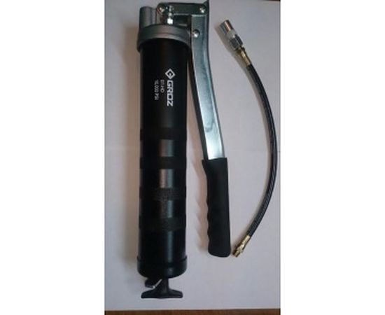 Профессиональный плунжерный шприц 690атм, 500 см3, шланг GROZ GR42720 - G1F/HD/B – изображение 2