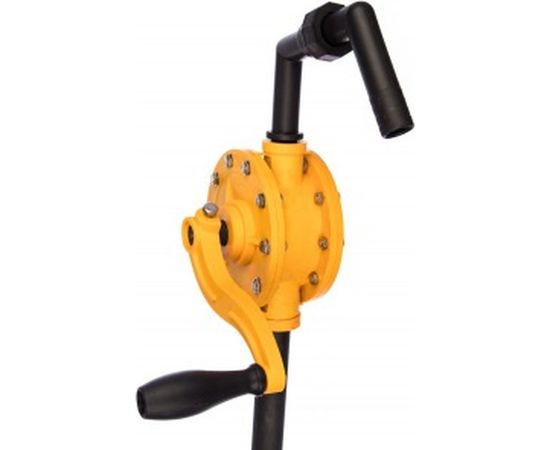 Ручной роторный бочковый насос для антифриза, кислот, щелочей, AdBlue, 250мл/об GROZ GR44191 - PRP/01 – изображение 2