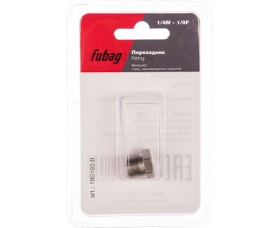 Переходник (1/4"M на 1/8"F; блистер) FUBAG 180193 В – изображение 2