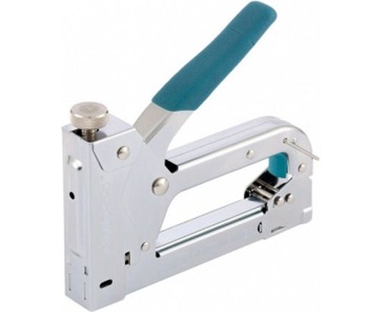 Мебельный регулируемый степлер, стальной корпус, тип скобы 53, 4-14мм GROSS Handwerker 41000 – изображение 2