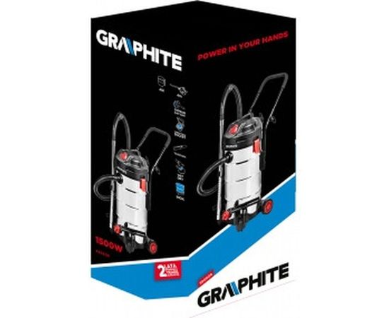 Промышленный пылесос GRAPHITE 59G608 – изображение 2