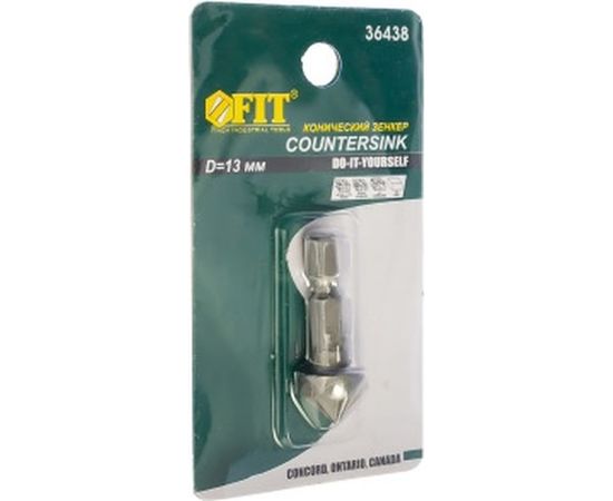 Зенкер конический по дереву и пластику FIT DIY 36438 – изображение 2