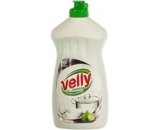 Средство для мытья посуды Grass Velly Premium, лайм и мята, 500 мл 125423 – изображение 2