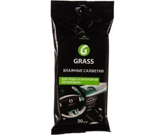 Влажные салфетки для ухода за интерьером автомобиля 30 шт Grass IT-0311 – изображение 2