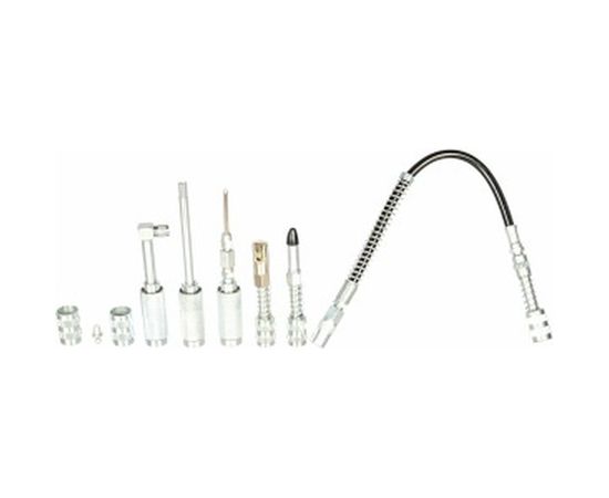 Многоцелевой набор адаптеров для смазки к ручным шприцам GROZ GR44950 - GAK/7 – изображение 2