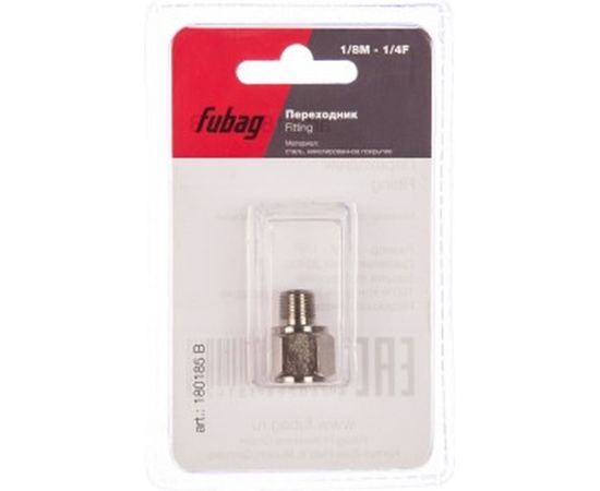 Переходник (1/8"M на 1/4"F; блистер) FUBAG 180185 В – изображение 2