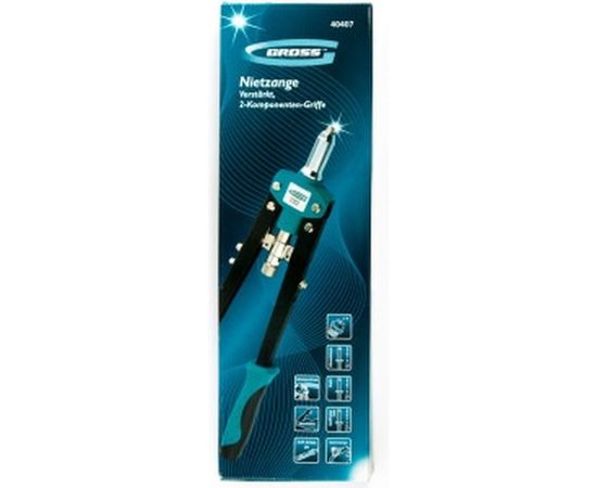 Двуручный заклепочник 420мм 2.4-3.2-4.0-4.8 GROSS 40407 – изображение 2