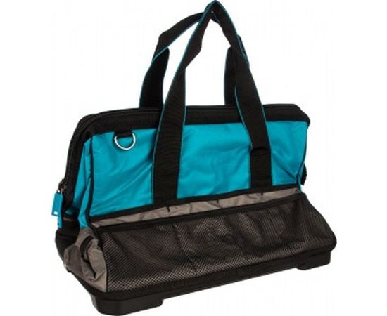 Сумка для инструмента GROSS Handwerker, 42 кармана, пластик, дно, наплечный ремень 90273 – изображение 2