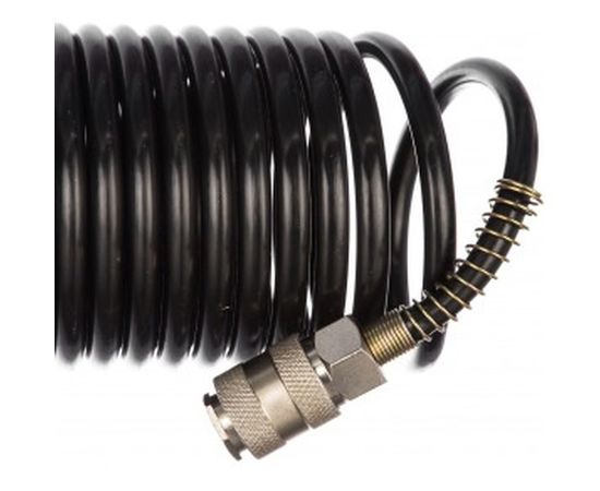 Шланг спиральный с фитингами рапид (15 м; 6х8 мм) FUBAG 170025 – изображение 3