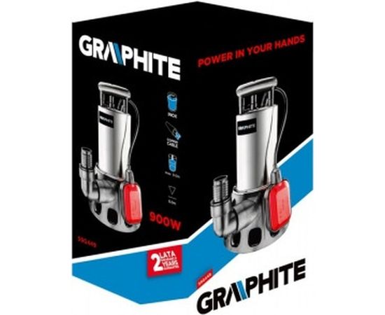 Погружной насос для сточных вод GRAPHITE 59G449 – изображение 4