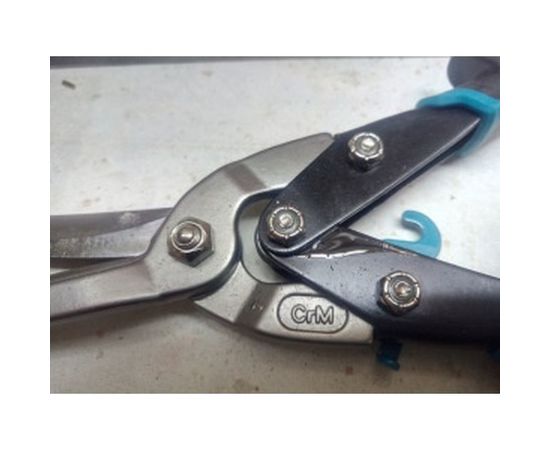 Прямые ножницы по металлу 270 мм GROSS PIRANHA 78329 – изображение 5