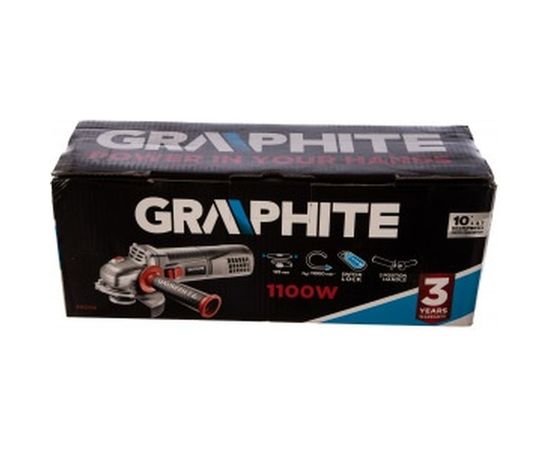 Угловая шлифовальная машина GRAPHITE 59G110 – изображение 6