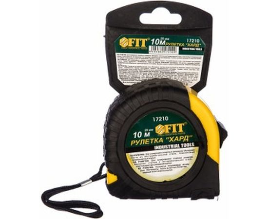 Рулетка Хард 10 м х 25 мм FIT 17210 – изображение 6