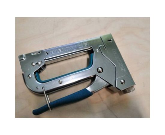 Мебельный регулируемый степлер, стальной корпус, тип скобы 53, 4-14мм GROSS Handwerker 41000 – изображение 8