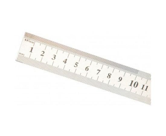 Двусторонняя, металлическая линейка, 500 мм Hobbi 15-6-050 – изображение 2