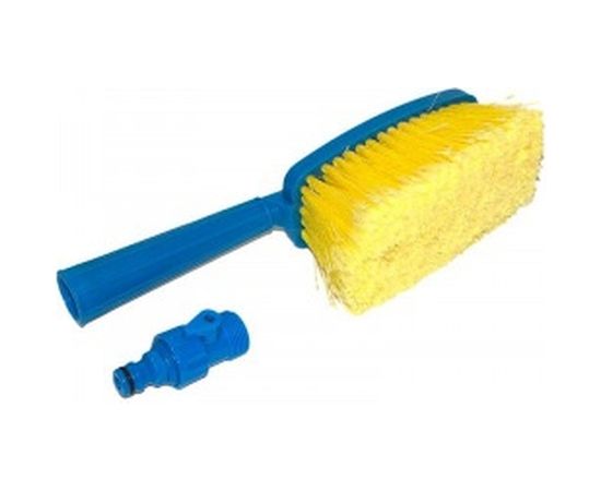 Щетка сметка для мытья а/м под шланг DolleX 36 см с краником WSH-1913 – изображение 2