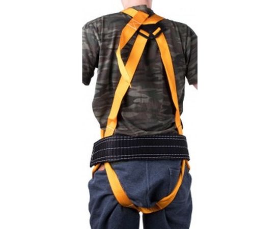 Удерживающая система с наплечными и набедренными лямками и стропом из металлического троса в ПВХ-оболочке Gigant УС 2 БЖ – изображение 2