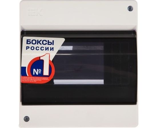 Бокс ОП КМПн 2/6 на 1 ряд 6 модулей IP30 IEK MKP42-N-06-30-09 65207 – изображение 2