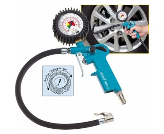 Пистолет с манометром HAZET 9041-1 – изображение 2