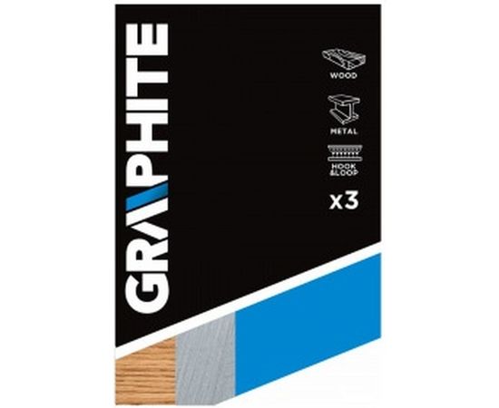 Бумага абразивная (3 шт; 115x160 мм; K100) GRAPHITE 55H818 – изображение 2