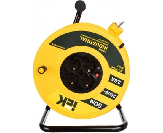 Удлинитель на катушке с термозащитой 4х50м УК50 3х1.5 IEK Industrial WKP15-16-04-50 277738 – изображение 2