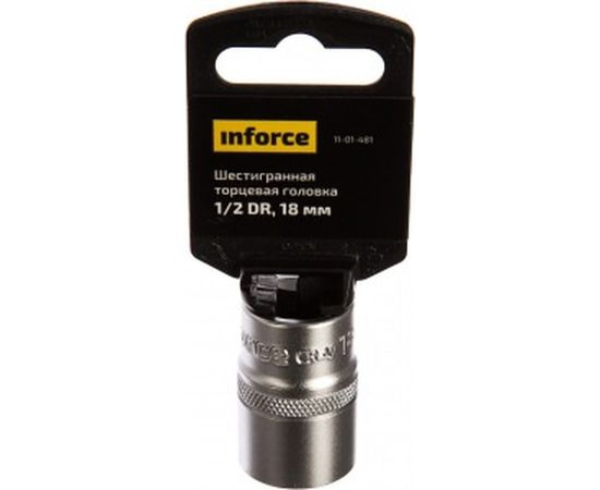 Головка торцевая шестигранная (18 мм; 1/2DR) Inforce 11-01-481 – изображение 2