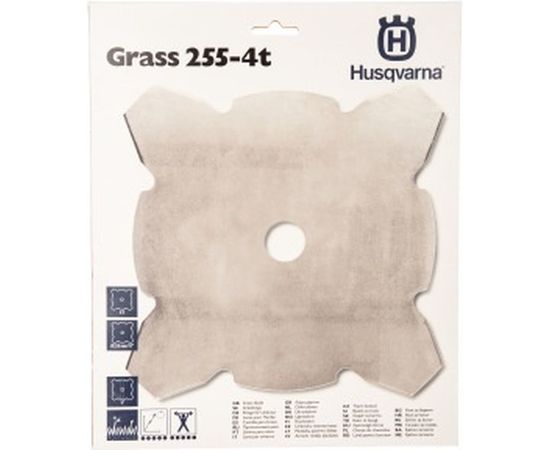 Нож для травы 4 зубца Grass 255-4Т (1") Husqvarna 5784437-01 – изображение 2