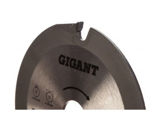 Диск пильный по дереву (125х22.2 мм) для УШМ Gigant G-0520 – изображение 2