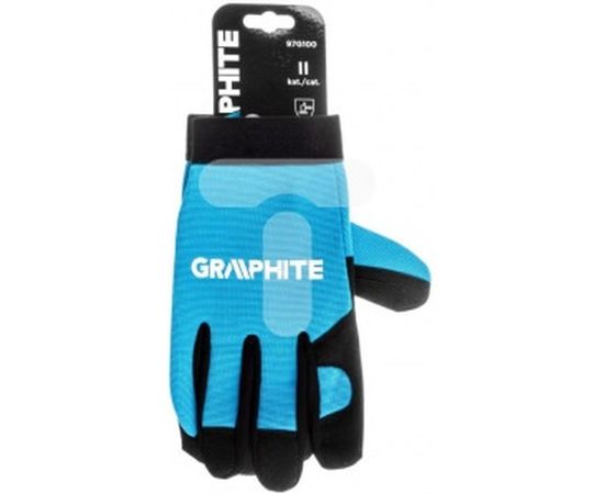 Рабочие перчатки GRAPHITE р-р 10 97G100 – изображение 2