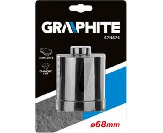 Сверло корончатое (68x8x75 мм) GRAPHITE 57H876 – изображение 2