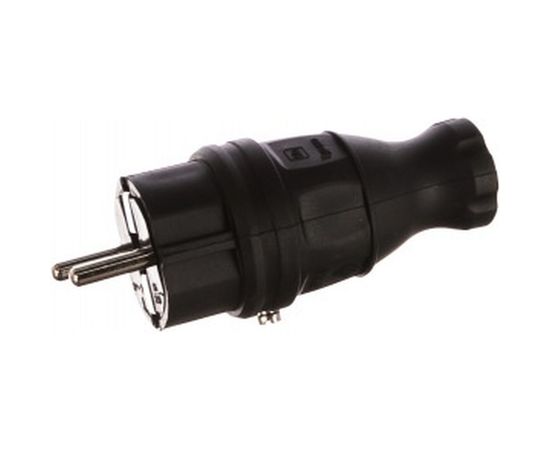 Электрическая прямая вилка IEK ОМЕГА с заземлением IP44 ВБп3-1-0м ИЭК PKR01-016-2-K02 – изображение 2