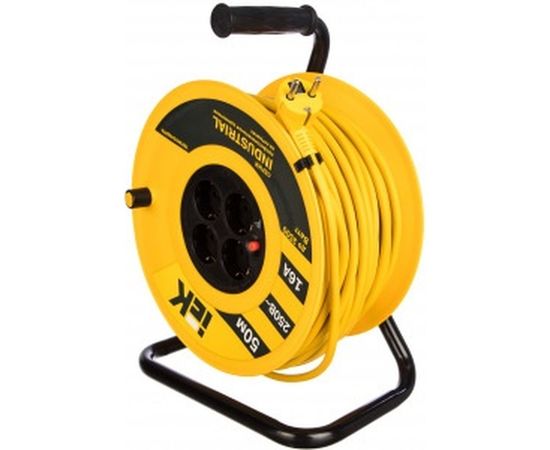 Удлинитель на катушке с термозащитой 4х50м УК50 3х1.5 IEK Industrial WKP15-16-04-50 277738 – изображение 3