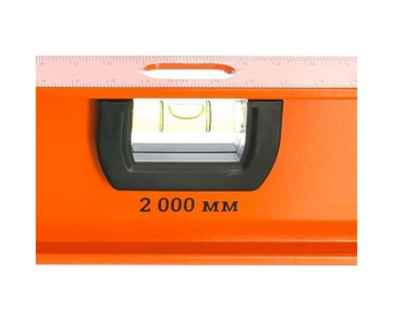 Строительный уровень, 2000 мм, 3 глазка Gigant Рельс GW2000 – изображение 3